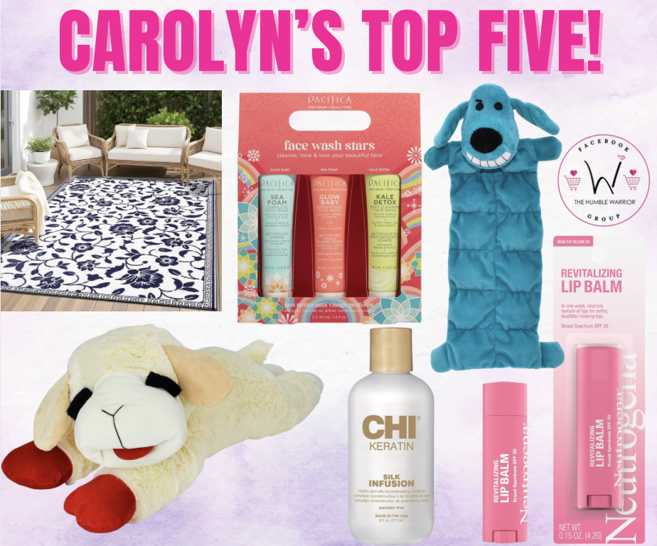 Carolyn’s Top Five!